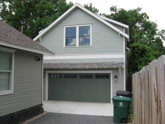 Casa de dois andares com garagem - Características do layout (mais de 180 fotos)