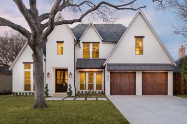 Casa de dois andares com garagem - Características do layout (mais de 180 fotos)