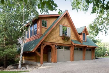 Casa de dois andares com garagem - Características do layout (mais de 180 fotos)