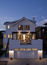 Casa de dois andares com garagem - Características do layout (mais de 180 fotos)