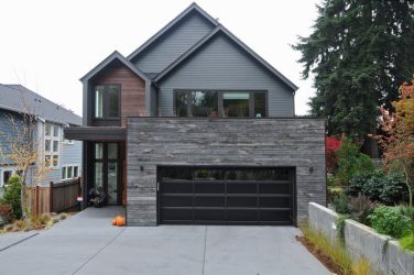 Casa de dois andares com garagem - Características do layout (mais de 180 fotos)