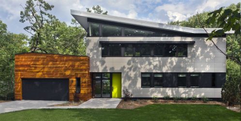 Casa de dois andares com garagem - Características do layout (mais de 180 fotos)