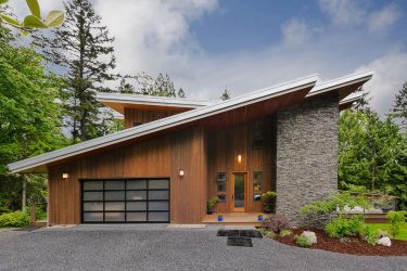 Casa de dois andares com garagem - Características do layout (mais de 180 fotos)