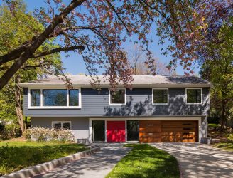Casa de dois andares com garagem - Características do layout (mais de 180 fotos)