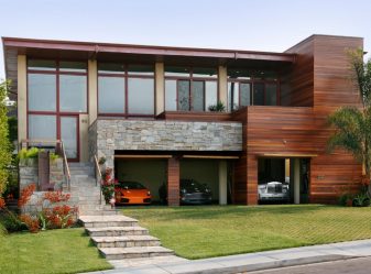 Casa de dois andares com garagem - Características do layout (mais de 180 fotos)
