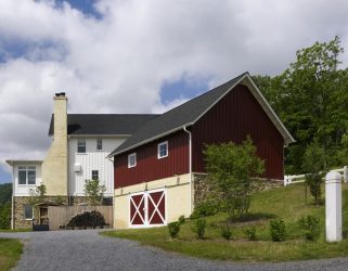 Casa de dois andares com garagem - Características do layout (mais de 180 fotos)
