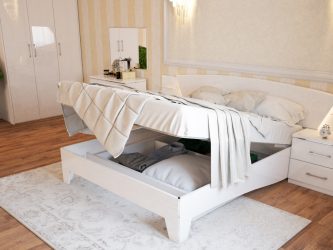 كيفية اختيار سرير مزدوج مع آلية الرفع؟ أفضل النماذج للتصميم والراحة