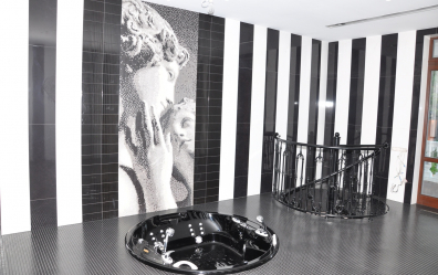 Características do design de uma banheira com hidromassagem no interior da casa e apartamento (120 + Foto). Luxo acessível com benefícios para a saúde. O que você precisa saber?