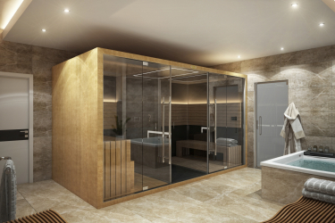 Características do design de uma banheira com hidromassagem no interior da casa e apartamento (120 + Foto). Luxo acessível com benefícios para a saúde. O que você precisa saber?