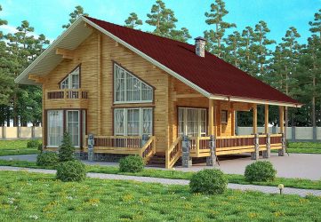 Projetos de casas finlandesas de madeira colada: O que é bom e como organizar? (Mais de 180 fotos)