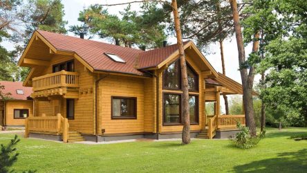 Projetos de casas finlandesas de madeira colada: O que é bom e como organizar? (Mais de 180 fotos)