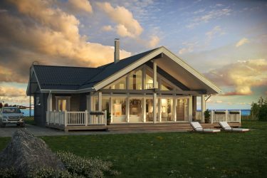 Projetos de casas finlandesas de madeira colada: O que é bom e como organizar? (Mais de 180 fotos)