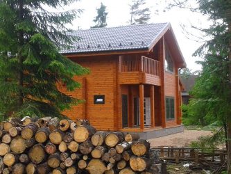 Projetos de casas finlandesas de madeira colada: O que é bom e como organizar? (Mais de 180 fotos)