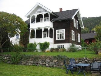 Projetos de casas finlandesas de madeira colada: O que é bom e como organizar? (Mais de 180 fotos)