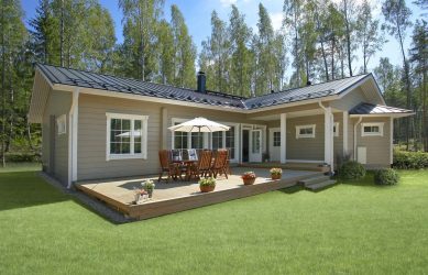 Projetos de casas finlandesas de madeira colada: O que é bom e como organizar? (Mais de 180 fotos)