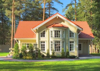 Projetos de casas finlandesas de madeira colada: O que é bom e como organizar? (Mais de 180 fotos)