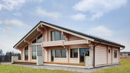 Projetos de casas finlandesas de madeira colada: O que é bom e como organizar? (Mais de 180 fotos)