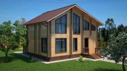 Projetos de casas finlandesas de madeira colada: O que é bom e como organizar? (Mais de 180 fotos)