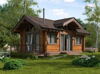 Projetos de casas finlandesas de madeira colada: O que é bom e como organizar? (Mais de 180 fotos)