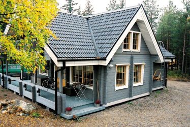 Projetos de casas finlandesas de madeira colada: O que é bom e como organizar? (Mais de 180 fotos)