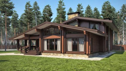 Projetos de casas finlandesas de madeira colada: O que é bom e como organizar? (Mais de 180 fotos)