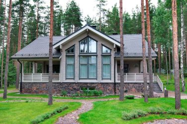 Projetos de casas finlandesas de madeira colada: O que é bom e como organizar? (Mais de 180 fotos)