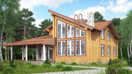 Projetos de casas finlandesas de madeira colada: O que é bom e como organizar? (Mais de 180 fotos)