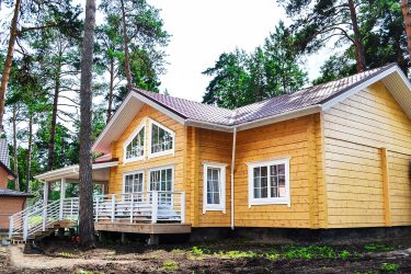 Projetos de casas finlandesas de madeira colada: O que é bom e como organizar? (Mais de 180 fotos)