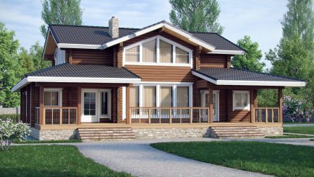 Projetos de casas finlandesas de madeira colada: O que é bom e como organizar? (Mais de 180 fotos)