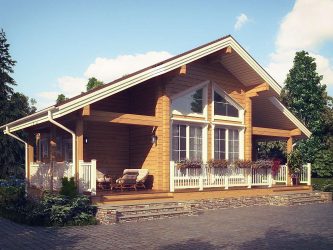 Projetos de casas finlandesas de madeira colada: O que é bom e como organizar? (Mais de 180 fotos)