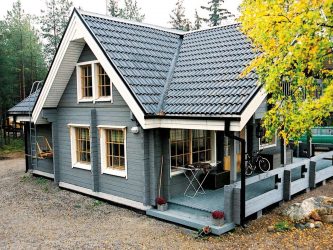 Projetos de casas finlandesas de madeira colada: O que é bom e como organizar? (Mais de 180 fotos)