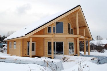 Projetos de casas finlandesas de madeira colada: O que é bom e como organizar? (Mais de 180 fotos)