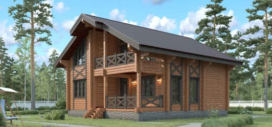 Projetos de casas finlandesas de madeira colada: O que é bom e como organizar? (Mais de 180 fotos)