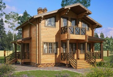 Projetos de casas finlandesas de madeira colada: O que é bom e como organizar? (Mais de 180 fotos)