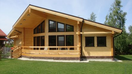 Projetos de casas finlandesas de madeira colada: O que é bom e como organizar? (Mais de 180 fotos)