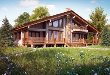 Projetos de casas finlandesas de madeira colada: O que é bom e como organizar? (Mais de 180 fotos)