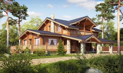 Projetos de casas finlandesas de madeira colada: O que é bom e como organizar? (Mais de 180 fotos)