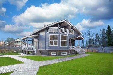 Projetos de casas finlandesas de madeira colada: O que é bom e como organizar? (Mais de 180 fotos)