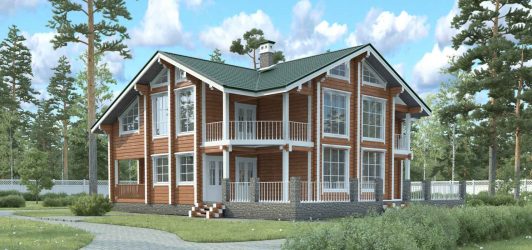 Projetos de casas finlandesas de madeira colada: O que é bom e como organizar? (Mais de 180 fotos)
