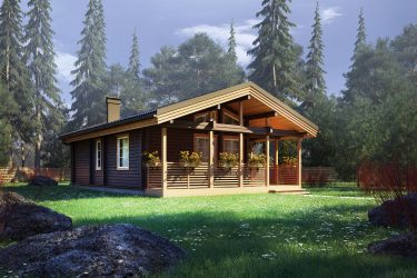 Projetos de casas finlandesas de madeira colada: O que é bom e como organizar? (Mais de 180 fotos)