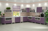 Violet cuisine: a fascinating spirit or aura of peace? 170+ (Photos) for impeccable interior design