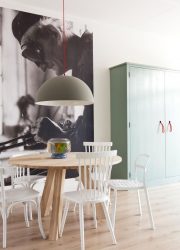 A escolha do papel de parede da foto para a cozinha - Uma solução interessante para qualquer projeto (mais de 185 fotos)