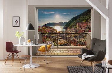 A escolha do papel de parede da foto para a cozinha - Uma solução interessante para qualquer projeto (mais de 185 fotos)