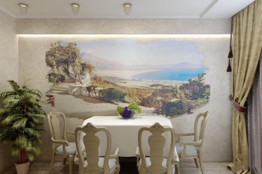 Como é o afresco no corredor, na sala, na cozinha e no quarto? 150+ Variações de fotos de ideias originais