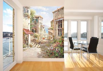 Como é o afresco no corredor, na sala, na cozinha e no quarto? 150+ Variações de fotos de ideias originais