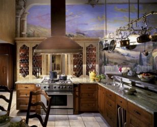 Como é o afresco no corredor, na sala, na cozinha e no quarto? 150+ Variações de fotos de ideias originais