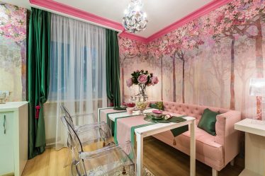 Como é o afresco no corredor, na sala, na cozinha e no quarto? 150+ Variações de fotos de ideias originais