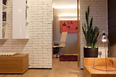 Telhas de gesso para decoração de interiores: 160+ Foto (sob a pedra, sob o tijolo) para auto-expressão brilhante