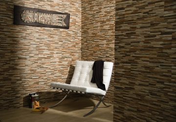 Telhas de gesso para decoração de interiores: 160+ Foto (sob a pedra, sob o tijolo) para auto-expressão brilhante