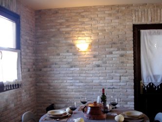 Telhas de gesso para decoração de interiores: 160+ Foto (sob a pedra, sob o tijolo) para auto-expressão brilhante